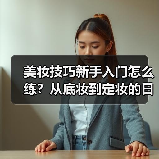 美妆技巧新手入门怎么练？从底妆到定妆的日